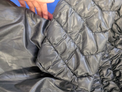 Ecko Red Women's Medium Black Full Zip Winter Puffer Jacket - Picture 7 of 8