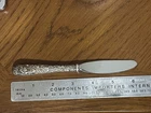 Vintage S KIRK & SON Sterling Silver REPOUSSE Hollow Handle BUTTER KNIFE Paddle