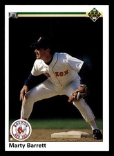 1990 Upper Deck - Marty Barrett #133 No 