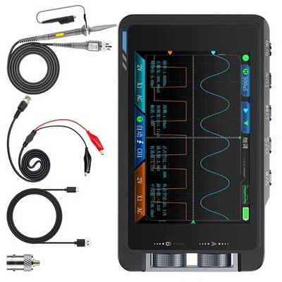 2in1 Zweikanal Digital Oszilloskop Signalgenerator 50MHz 250MSa/s FNIRSI DS215H