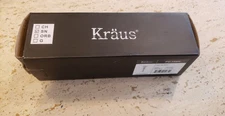 KRAUS Satin Nickle Pop Up Drain New Other NIB Instructions Included