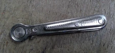 VINTAGE OXWALL 1/4" DRIVE RATCHET OPEN GEAR MADE IN USA