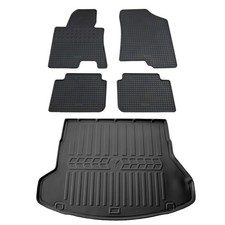 Gummi Fußmatten Kofferraumwanne für Hyundai i30 GD Kombi 2011-2016 Gummimatten