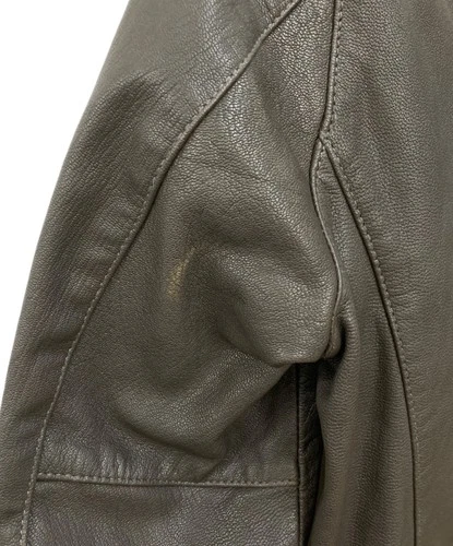 JOURNAL STANDARD relume Goat Leather Single Riders Jacket from Size S Brown image 8