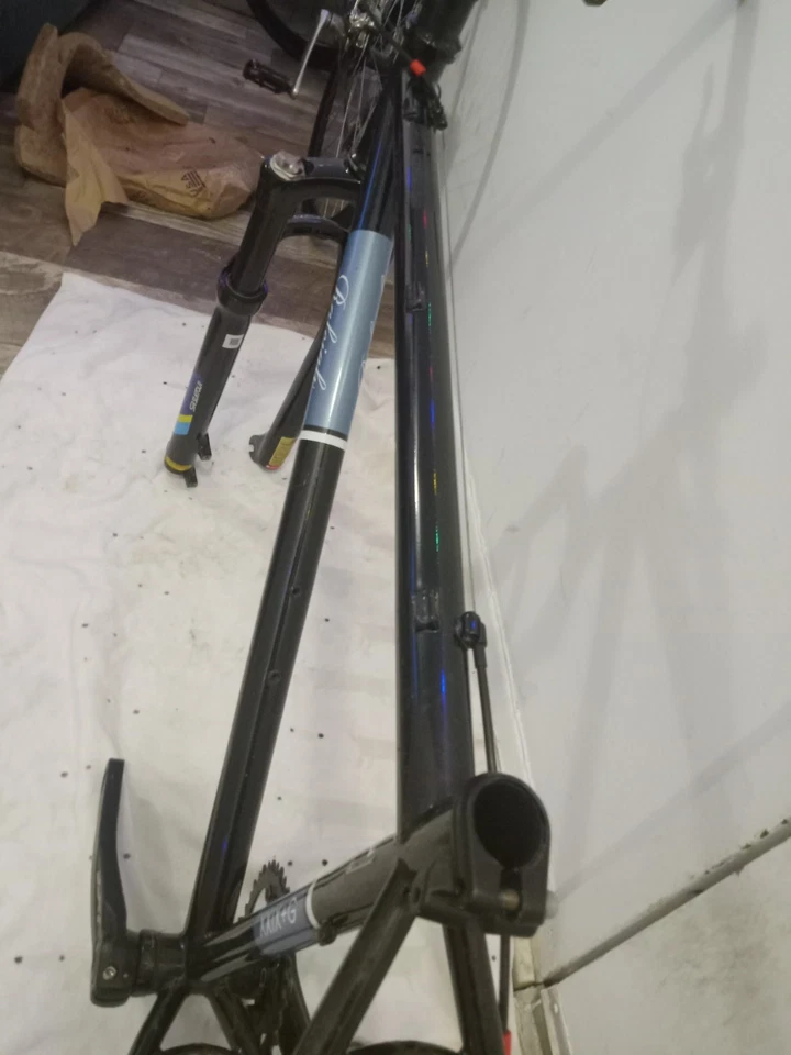 Xxix + g Raliegh Hardtail Стальная Рама Горного велосипеда Вилка СРЕДНЯЯ 29 - Изображение 4 из 4