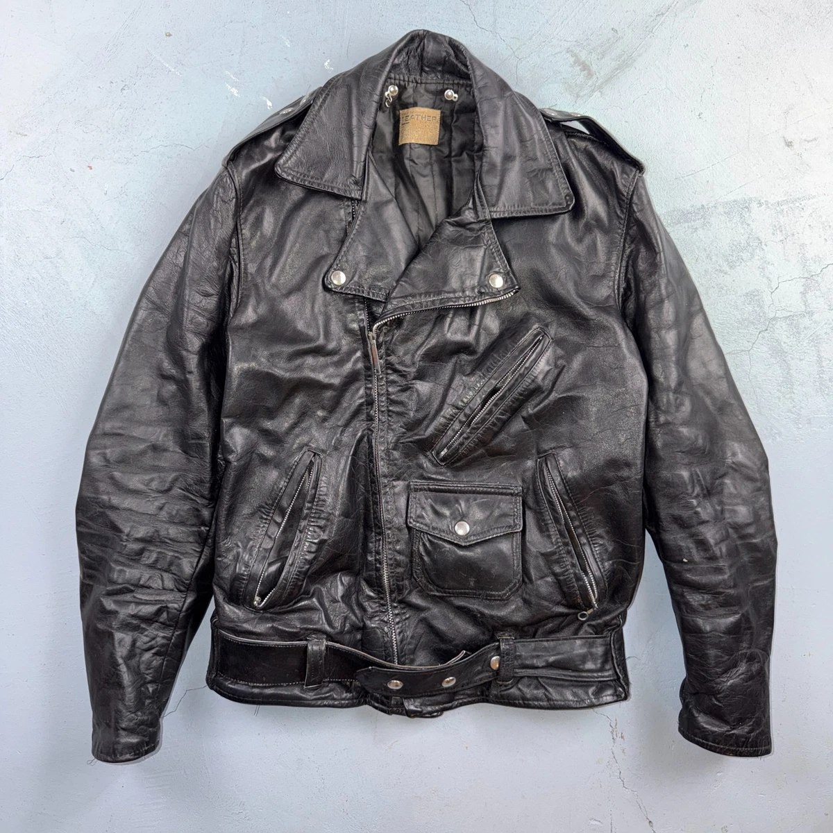 Black Original 1960s Vintage Outerwear Coats & Jackets for Men for