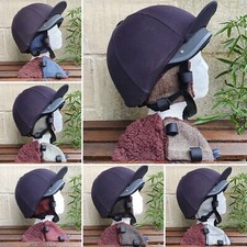 Tweed riding hat equestrian ear muffs warmers brown fleece lined lots of colours