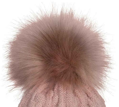 Unisex Strick Schal und Mütze Set Flecht Muster Thermo-Fleece Innenfutter Winter - Bild 57 von 81