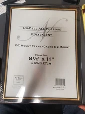 Box Of 12 Nudell EZ Mount Document Picture Frame  8-1/2 x 11 