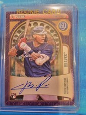 2021 Topps Gypsy Queen Autographs Indigo #GQA-CP Cristian Pache Braves RC /150