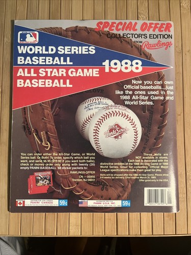 1988 Panini Baseball Aufkleber Album fast komplett Don Mattingly MLB - Bild 7 von 7