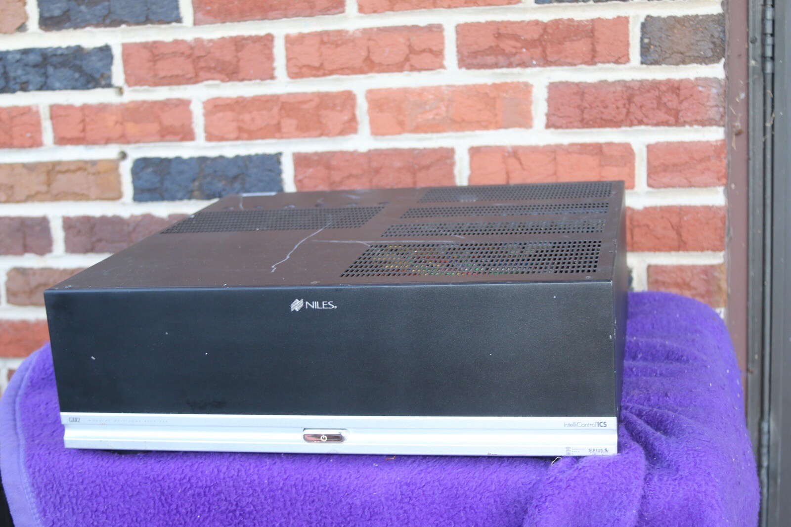 NILES GXR2 INTELICONTROL ICS AMP ( MULTI ZONE )  WITH 4 CARDS - As/is