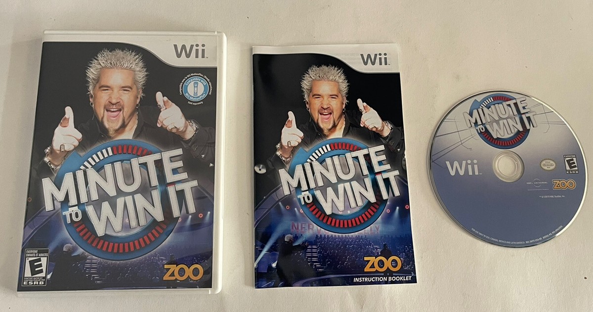 Minute to Win It (Nintendo Wii) | eBay