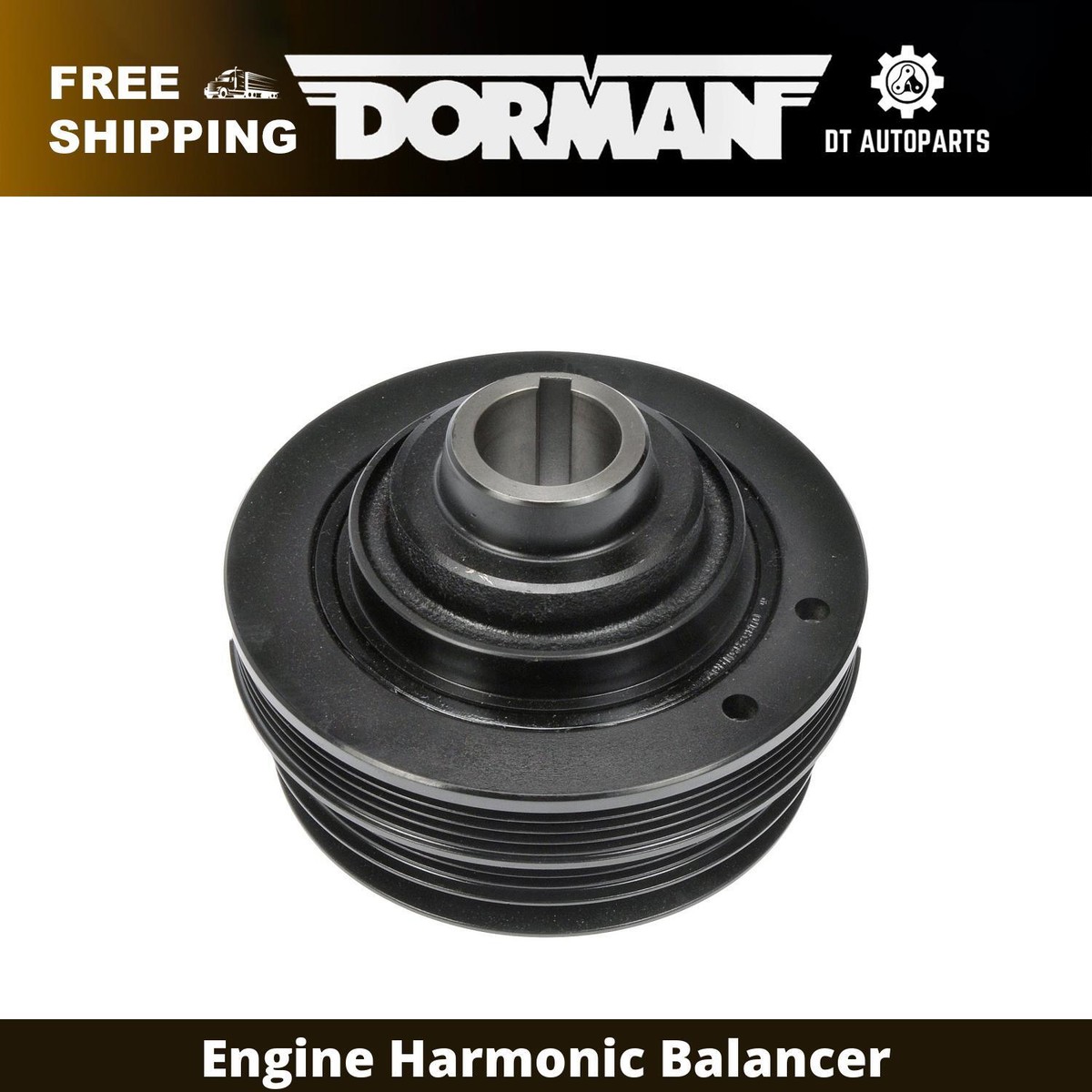 For 1992-1997 Isuzu Trooper 3.2L V6 Dorman Engine Harmonic
