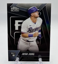 2023 Topps Chrome Black Josh Jung RC Variation SP Case Hit #63