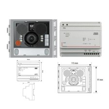 BTICINO KIT VIDEOCITOFONICO CONDOMINIO AUDIO E VIDEO SFERA 360001