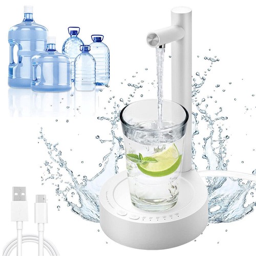Portable Electric Desktop Water Bottle Pump for Hot & Cold Water Dispenser - Picture 13 of 20