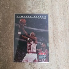 SCOTTIE PIPPEN HOF 1992 SkyBox USA Basketball NBA Playoff #69  Chicago Bulls