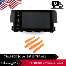 Replacement 7" LCD Display Screen For Honda 10th Civic 2016-19 39710-TBA-305 US