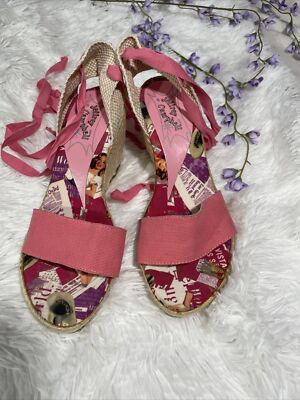NEW $149 Jeffrey Campbell Vintage Rare Espadrille Wedge Sandals [ SZ 10 ]  #JR | eBay