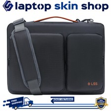Laptop Sleeve Carry Case Bag Shockproof Protective Handbag 13-13.5 Inch Black