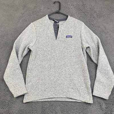 Patagonia Better Sweater Mens S Henley Rib Knit Fleece Pullover Jacket 25305
