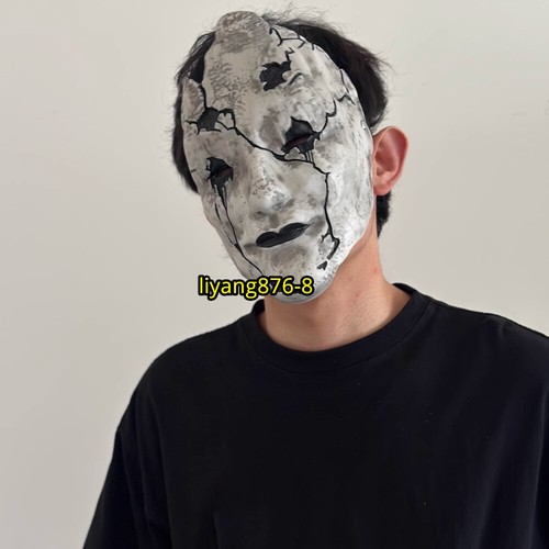 Game Wukong Mi Dao Ren 靡道人 Resin Mask Full Face Masks Halloween Cosplay Props - Picture 9 of 13