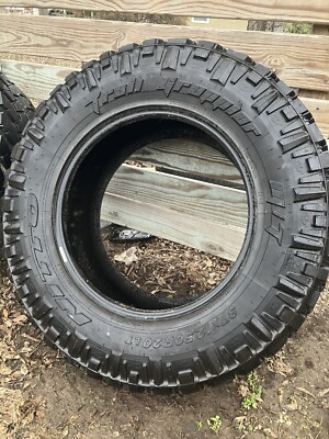1 USED Nitto Trail Grappler M/t  - Lt37x12.50r20 Tires 37125020 37 12.50 20