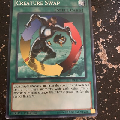 Creature Swap Yugioh Card In Good Condition Trading Card | eBay
