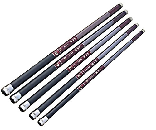 7.2m 8m 9m 10m 12m 13m Fishing Rod Telescopic Fishing Pole Carbon Fiber Hand Rod - Picture 2 of 19