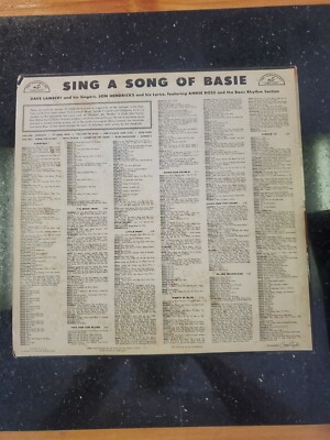 LAMBERT HENDRICKS & ROSS-SING A SONG OF BASIE LP | eBay