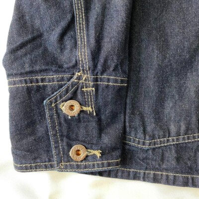 ジャケット・アウター POST O'ALLS denim with lining indigo Post OverAlls - Engineer's Jacket - Deep Washed Indigo - SS24