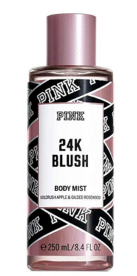 Victorias Secret PINK 24K BLUSH Fragrance BODY MIST SPRAY NWT