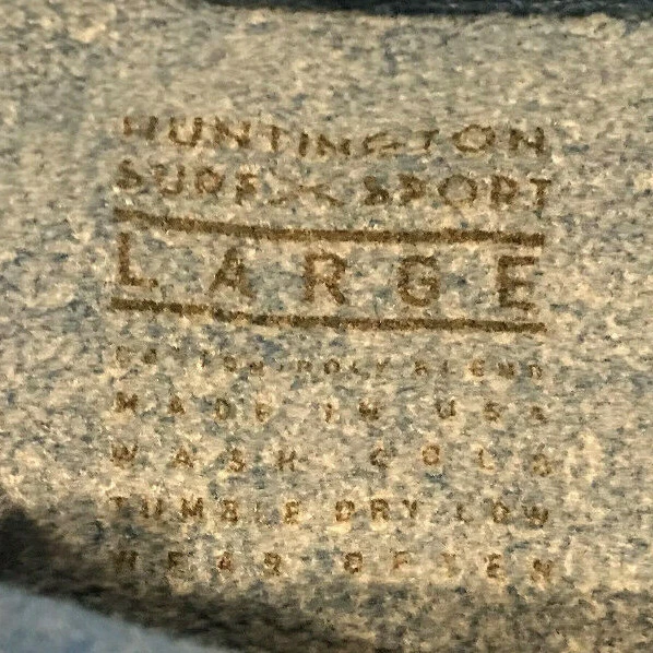 HSS Huntington Beach Surf and Sport Blue Hoodie Hoody Hooded Youth