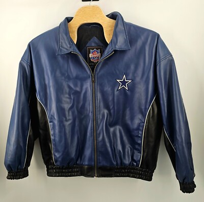 Bomber Jackets Nfl Cowboys Leather Jacket Vintage 90s Dallas