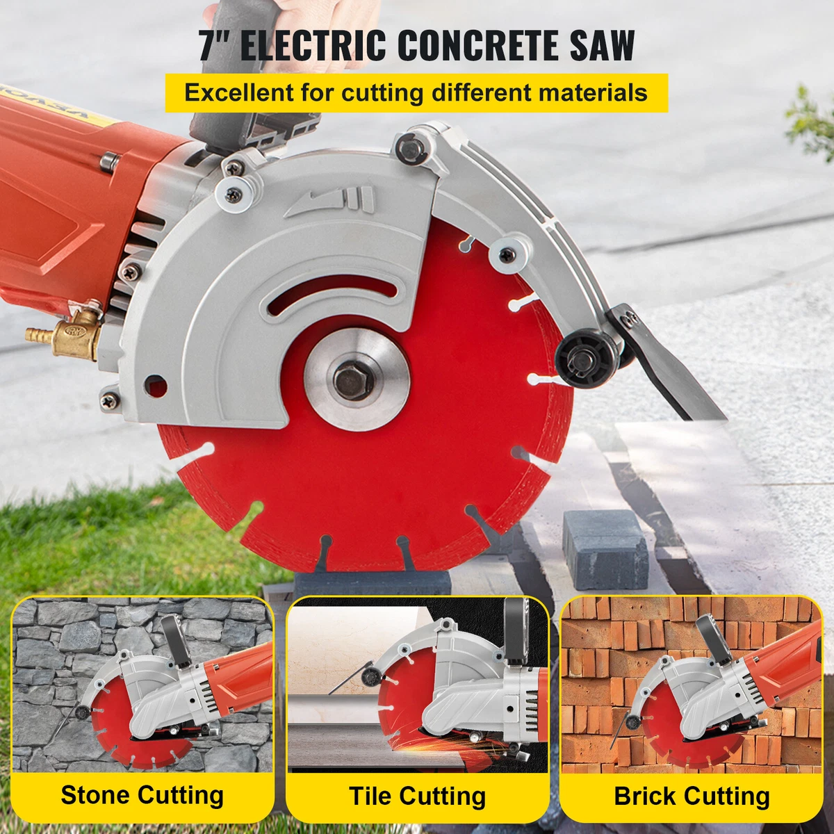 Concrete cutting blade for circular saw deals