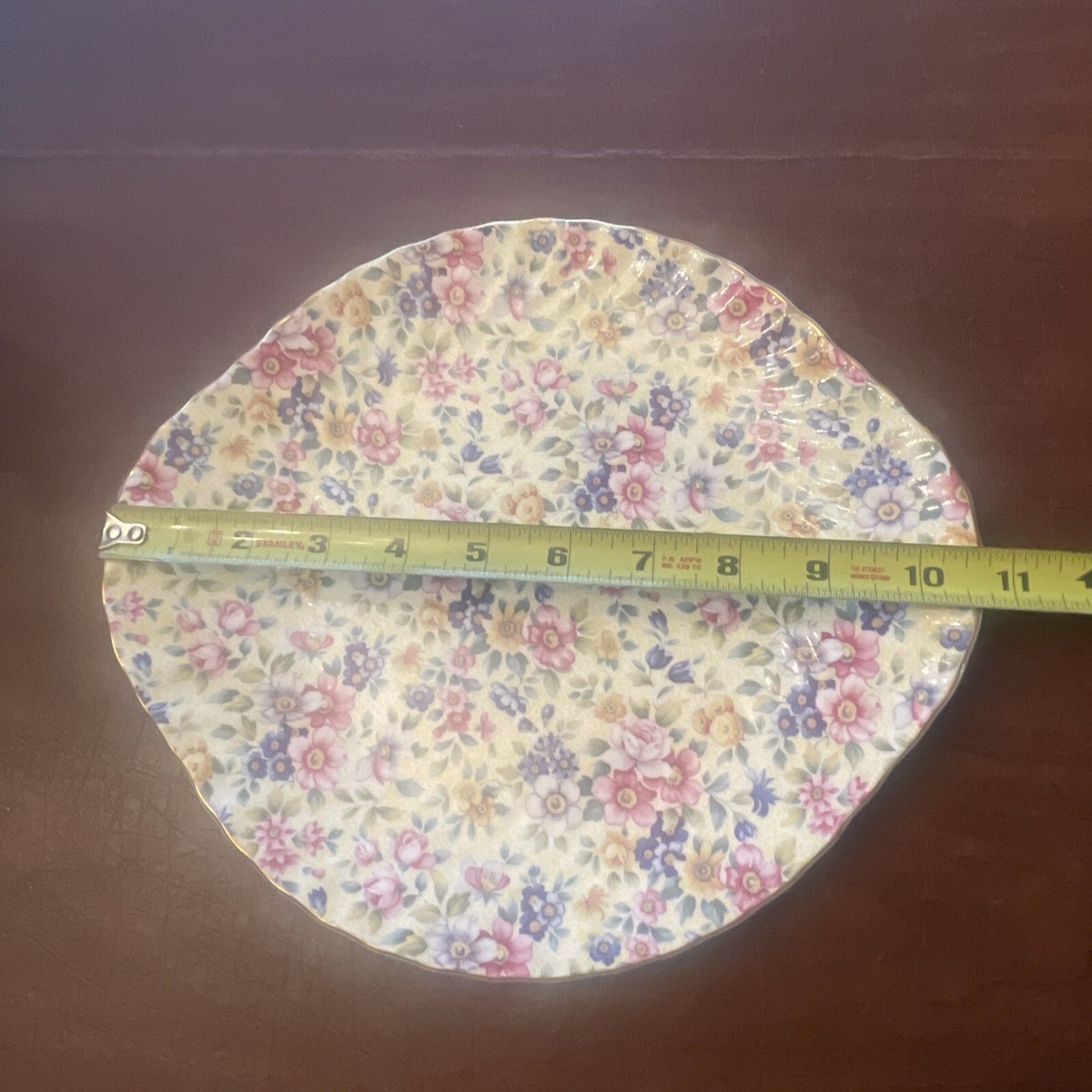 Plat à Cake Et Pichet Royal Garden - Céramique Fleurie - British Tradition - Chintz