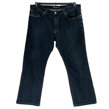 Fidelity Denim 50-11 SZ 40 Classic Straight Jeans Mid-Rise Sabbath Rinse Dark