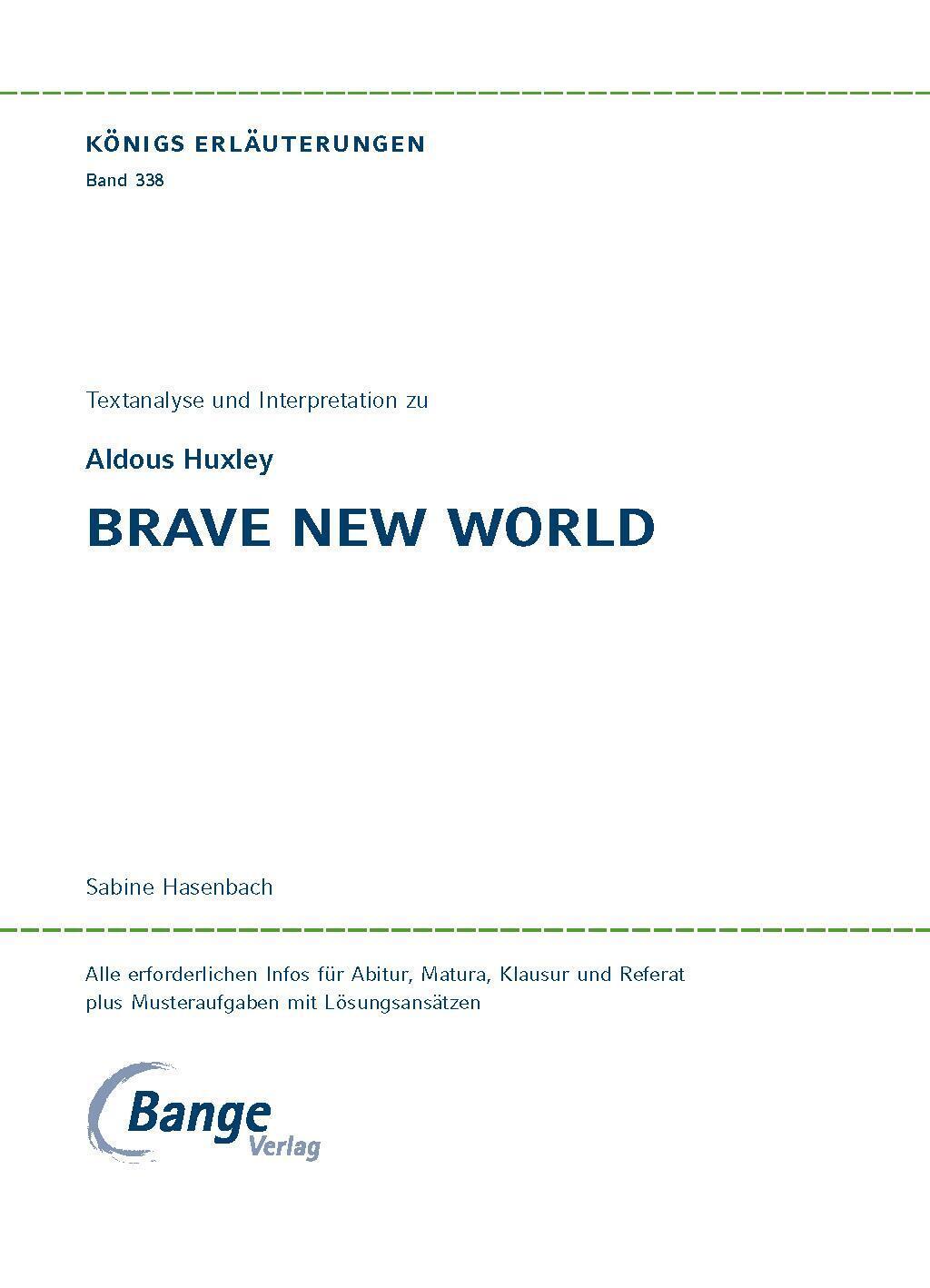 Thumbnail - Brave World - Schöne Neue Welt Von Aldous Huxley. | Aldous Huxley |