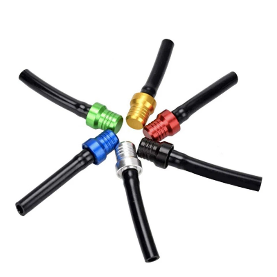 Tampa do tanque de gasolina combustível válvula respirador ventilação de ar tubo de mangueira para moto sujeira ATV motocicleta - Imagem 3 de 4