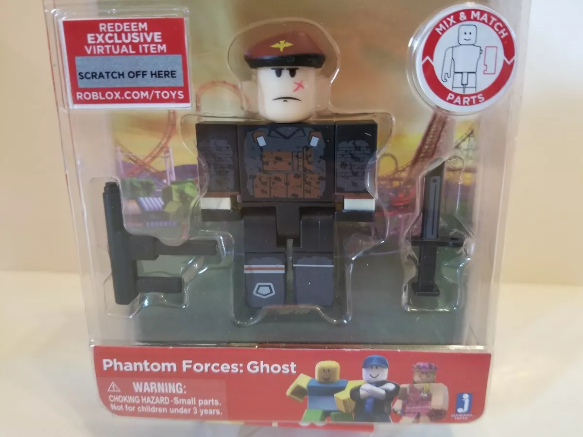 2 Roblox Figures Phantom Forces Ghost & Meep Fisherman New