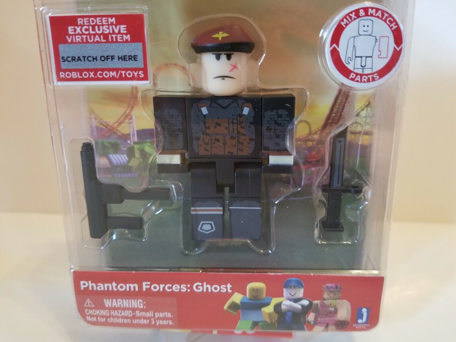 ROBLOX 2017 Series 2 Phantom Forces Ghost Mini Figure Online Code for sale  online