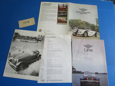 Nr.11418: Panther Lima, J72... Faltblatt englischer Text ca. 1977