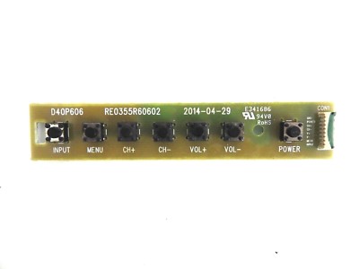 RCA SLD55A55RQ Key Button Board RE0355R60602 | eBay RCA SLD55A55RQ Key Button Board RE0355R60602 | eBay