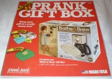 PRANK GIFT BOX BATHE & BREW SOLD AS IS