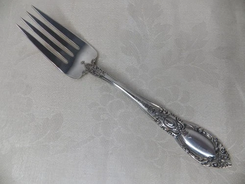 TOWLE KING RICHARD STERLING SILVER SALAD FORK 6 1/2" NO MONOGRAM