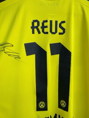 PUMA ドルトムント REUS 11 長袖ユニフォーム L Borussia Dortmund #11 REUS Home 2012 2013 Champions League Puma