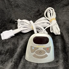 Biddeford TC16B0 Electric Heating Blanket 4-Prong Controller Silver