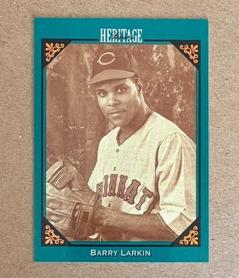 1993 Studio - Heritage - Barry Larkin - #7 - Cincinnati Reds - NrMt