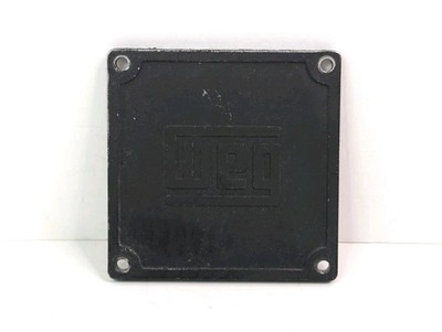 WEG Motor Metal Cover Box Plate ''2'' Fits Other Hp Motors 3-1/4  Center Holes